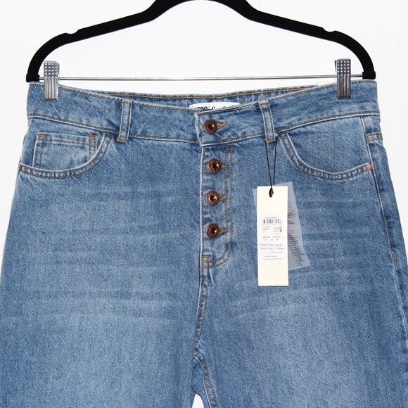 KOTON Eve Jean Pant Indigo Size 32 / 32 NWT - Picture 2 of 7